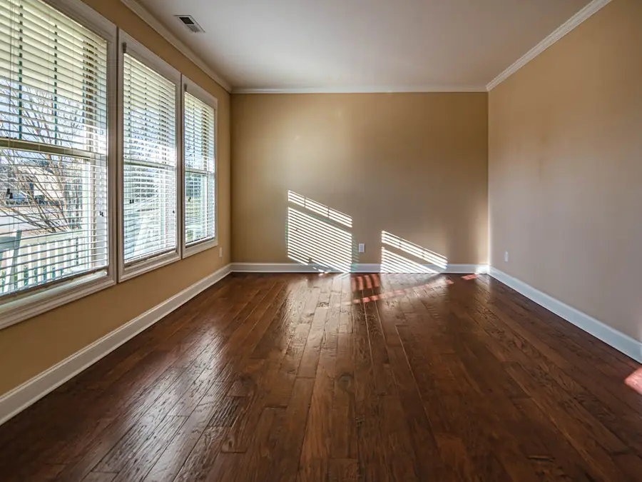 A cleared room after a house clearance